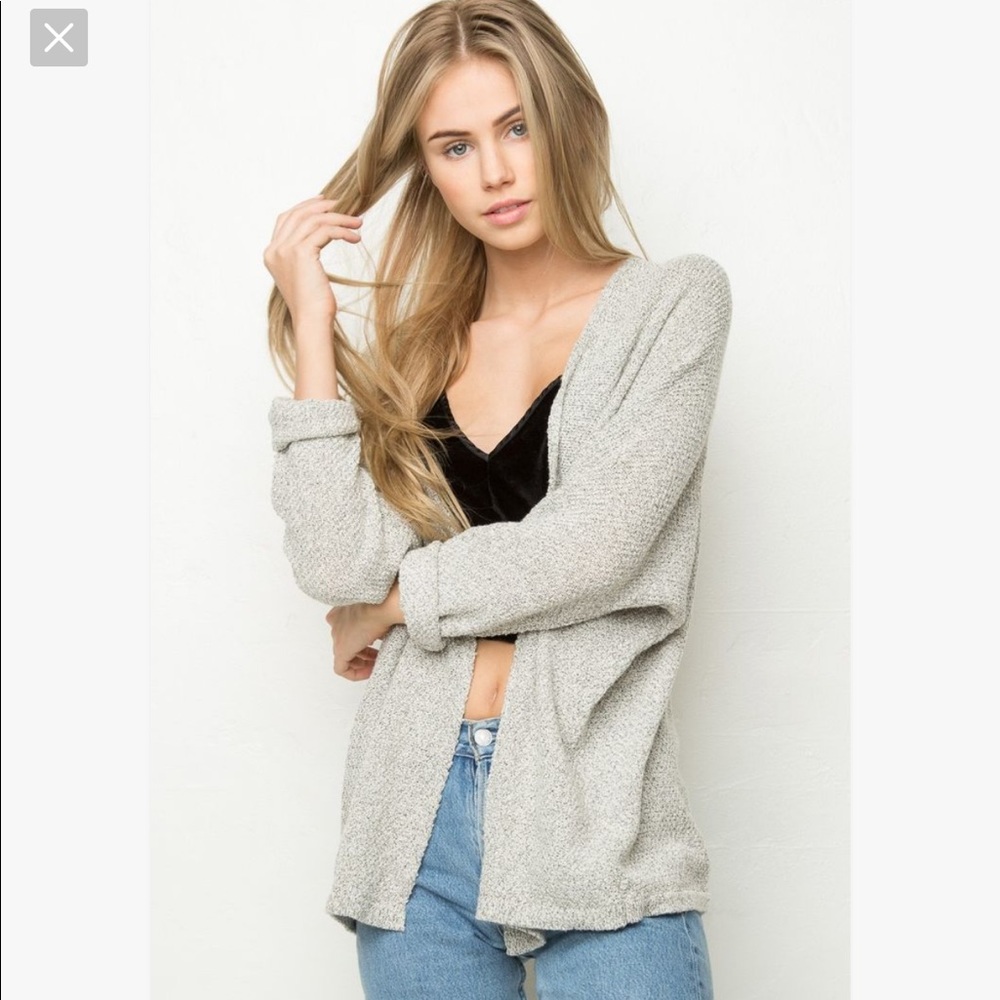 NWOT Brandy Melville wrap cardigan